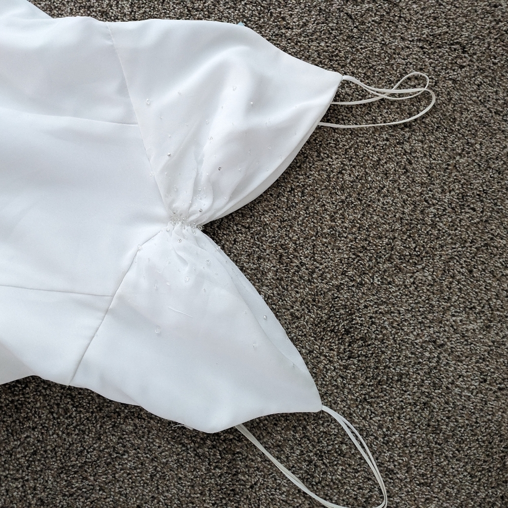 White dress
